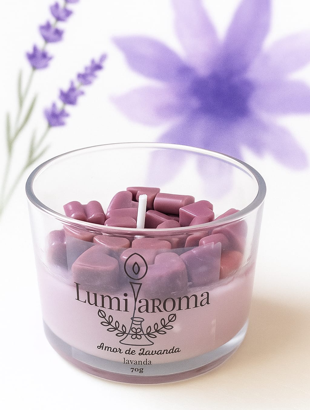 Vela Amor de Lavanda