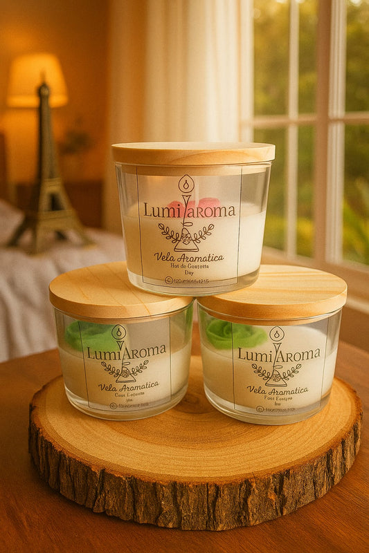 Velas Aromáticas Artesanais de Vários Aromas